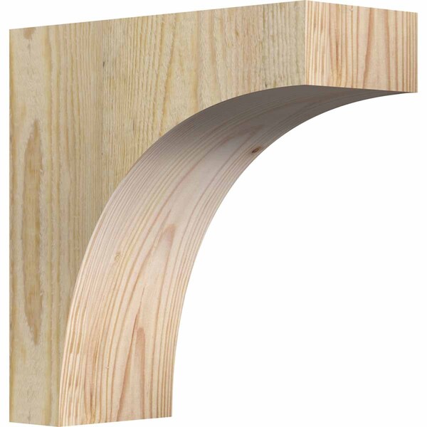 Ekena Millwork Huntington Rough Sawn Corbel, Douglas Fir, 4"W x 10"D x 10"H COR04X10X10HUN00RDF - main